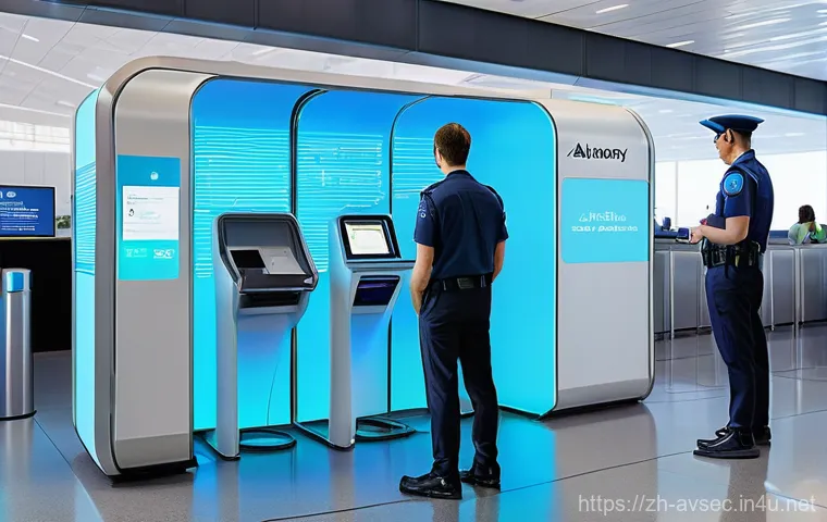 항공보안관리사 취업 유망 분야 - **Prompt:** "A close-up, dynamic shot of a focused male aviation security analyst, aged 40s, intentl... 항공보안관리사 취업 유망 분야 - **Prompt:** "A close-up, dynamic shot of a focused male aviation security analyst, aged 40s, intentl...