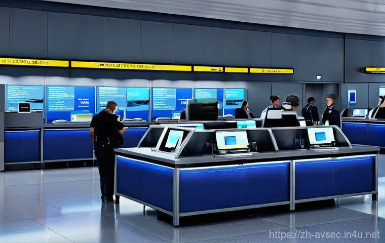 항공보안관리사와 공항 운영 지원 - Here are three detailed image generation prompts in English, adhering to all specified safety guidel... 항공보안관리사와 공항 운영 지원 - Here are three detailed image generation prompts in English, adhering to all specified safety guidel...