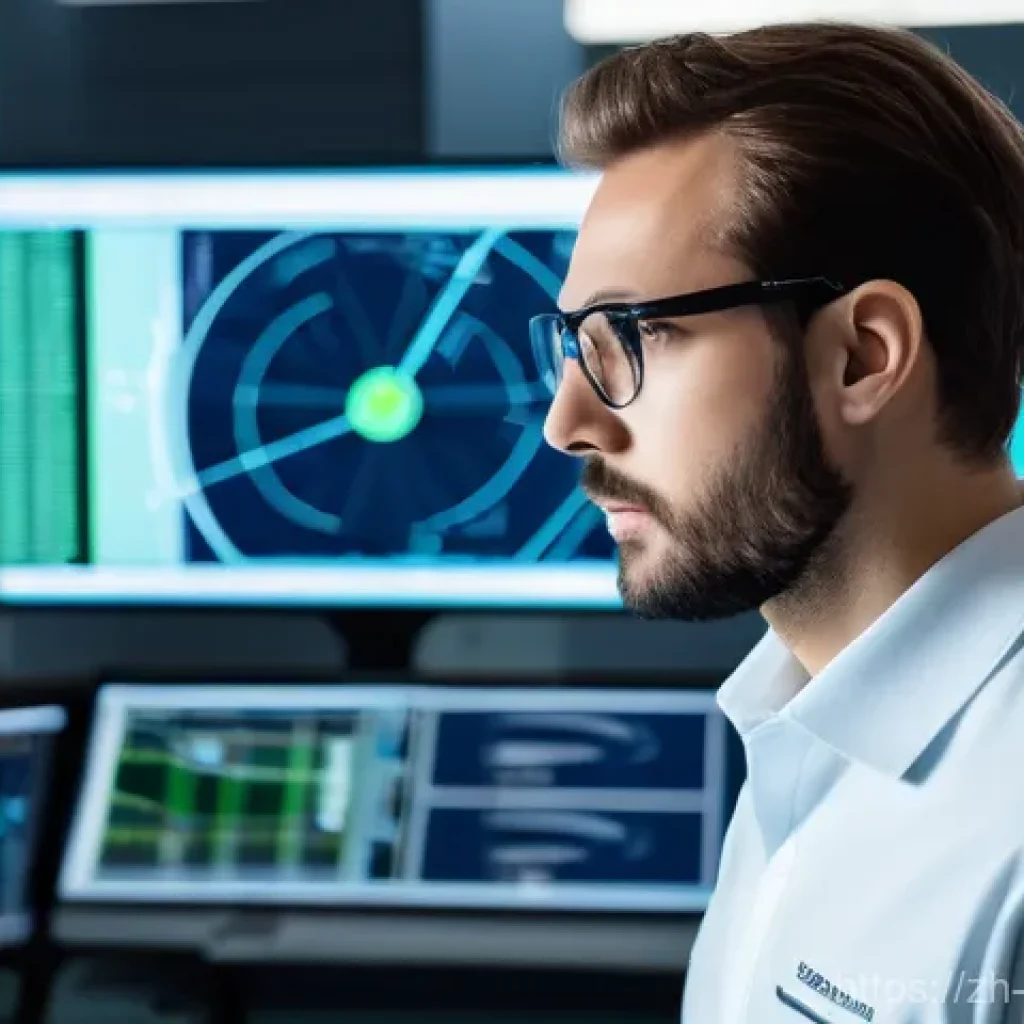 항공보안관리사 이직 성공 전략 - **Prompt 1: Drone Safety Engineer in a Modern Lab**
    "A highly focused male drone safety engineer...