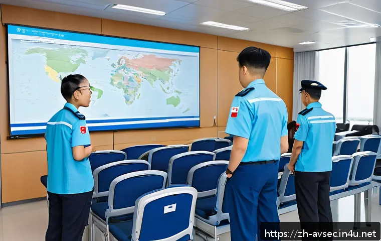 항공보안관리사와 국제 공항 관리 관련 이미지 2