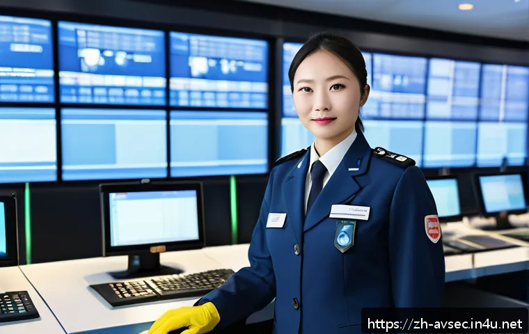 항공보안관리사 관련 법적 책임 - A professional airport security manager in a modern airport control room, wearing a neat security un...